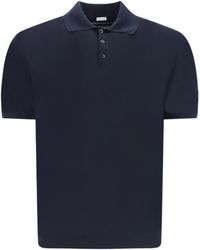 Malo - Fine-Knit Cotton Polo Shirt - Lyst