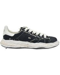 Maison Mihara Yasuhiro - Charles Og Sole Ripped-Canvas Sneaker - Lyst