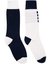 Thom Browne - Mid-Calf Socks - Lyst