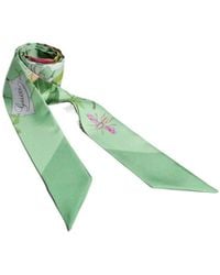 Gucci - Printed Silk Twill Ribbon - Lyst