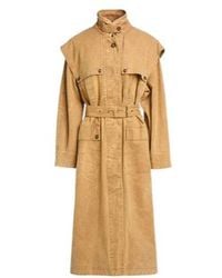 Isabel Marant - Denim Trench Coat - Lyst
