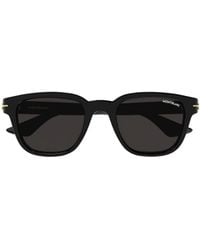 Montblanc - Eyewear Square Frame Sunglasses - Lyst