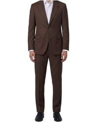 Lardini - Single-Breasted Classic Fit Suit - Lyst