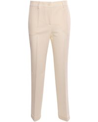 P.A.R.O.S.H. - Mid-Rise Cropped Trousers - Lyst