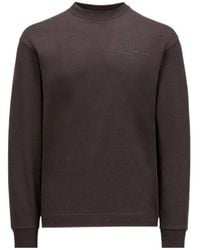 Moncler - Grenoble Logo Detailed Long-Sleeved T-Shirt - Lyst