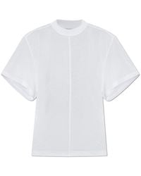 Balenciaga - Asymmetrical Cut T-Shirt - Lyst