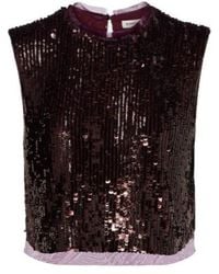 Jonathan Simkhai - Cydia Sequined Top - Lyst