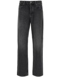 Marine Serre - Moon-Print Straight-Leg Jeans - Lyst