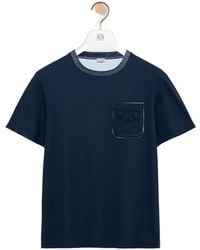 Loewe - Cotton Blend T-Shirt - Lyst