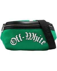 Off-White c/o Virgil Abloh - Core Logo Printed Mesh Belt Bag - Lyst