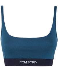 Tom Ford - Logo-Underband Bra - Lyst