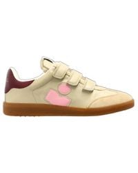 Isabel Marant - Beth Side-Logo Touch-Strap Sneakers - Lyst