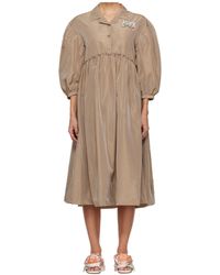 Simone Rocha - Embellished Signature Smock Dress - Lyst