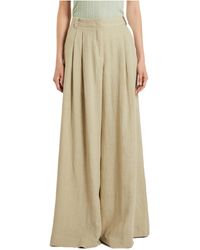 Marella - Wide-Leg Casual Pants - Lyst