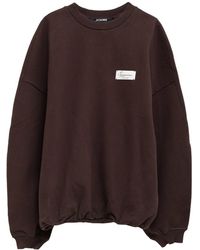 Jacquemus - Long-Sleeved Sweatshirt - Lyst