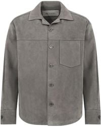 Ami Paris - Long-Sleeved Shirt Jacket - Lyst