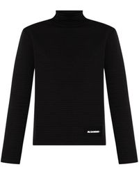 Jil Sander - Logo Patch Jumper - Lyst
