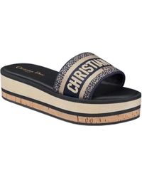 Dior - Open-Toe Slippers - Lyst