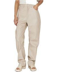 Entire studios - Zipper Detail Casual Pants - Lyst
