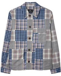 Paul Smith - Patchwork Check Chore Jacket - Lyst