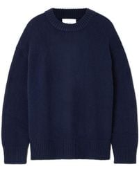 Lisa Yang - Long-Sleeved Crew Neck Sweater - Lyst