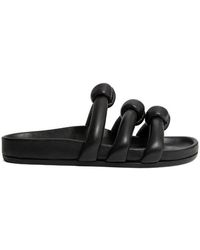 Rick Owens - Granola Knot-Detail Slides - Lyst