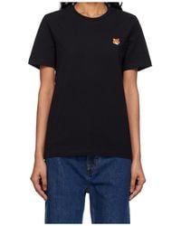 Maison Kitsuné - Maison Kitsuné Fox Head Regular Tee-Shirt - Lyst