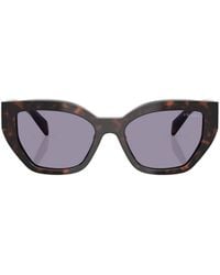 Prada - Eyewear Butterfly Frame Sunglasses - Lyst