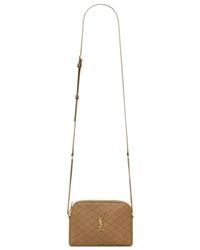 Saint Laurent - Gaby Quilted Chain Pouch - Lyst