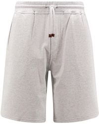 Brunello Cucinelli - Track Shorts - Lyst