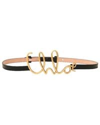 Chloé - Chloé The Chloé Iconic Small Belt - Lyst