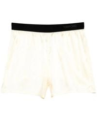 Tom Ford - Logo Waistband Shorts - Lyst