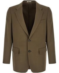 AURALEE - Single-Breasted Suit Jacket - Lyst