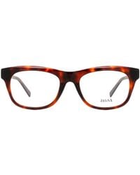 ZEGNA - Rectangular Frame Glasses - Lyst