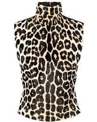 Dries Van Noten - Leopard Print Top - Lyst