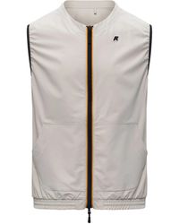 K-Way - Zip-Up Coat - Lyst