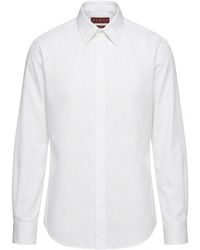 Gucci - Collared Long-Sleeved Shirt - Lyst
