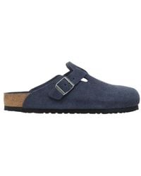 Birkenstock - Boston Buckled Slip-On Mules - Lyst