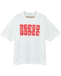 Bode - Rodeo O Graphic-Print T-Shirt - Lyst