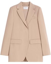 Sportmax - Mela Pleated-Detail Blazer - Lyst