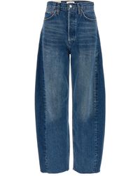 Agolde - 'luna Pieced' Jeans - Lyst