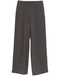 Alysi - Elasticated Palazzo Pants - Lyst