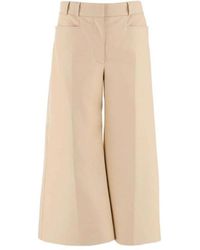 Stella McCartney - Charlotte Skin Free Skin Culotte Trousers - Lyst