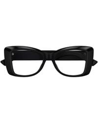 Gucci - Eyewear Butterfly Frame Glasses - Lyst