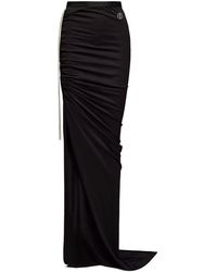 Moncler - Rick Owens Cotton Adjustable Skirt - Lyst