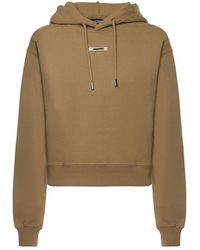Jacquemus - The Gros Grain Drawstring Hoodie - Lyst