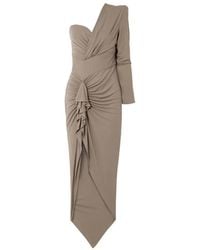 Alexandre Vauthier - Asymmetrical One-Sleeve Dress - Lyst