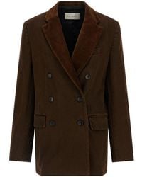 Dries Van Noten - Befya Blazer Befya Double-Breasted Blazer - Lyst