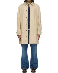 Polo Ralph Lauren - Long-Sleeved Collared Trench Coat - Lyst