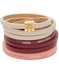 Loewe - Twist Double Bracelet - Lyst